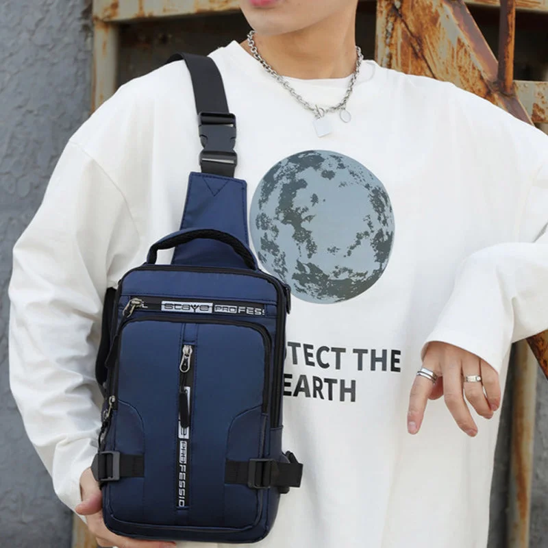 MultiUsage Chest Bag with Charging Port