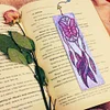 DIY Dreamcatcher Special Shaped Diamond Painting Leather Bookmark w/Tassel