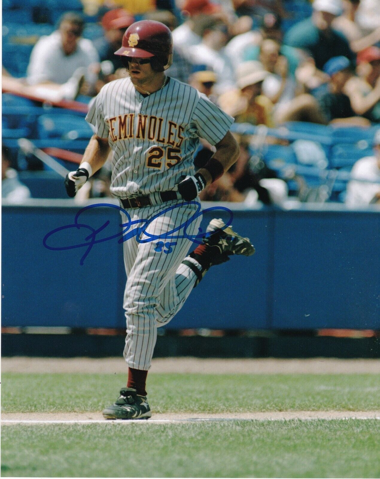 DOUG MIENTKIEWICZ FLORIDA STATE SEMINOLES ACTION SIGNED 8x10