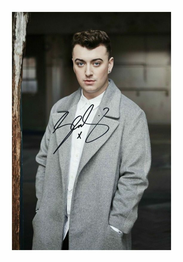 SAM SMITH AUTOGRAPH SIGNED PP Photo Poster painting POSTER