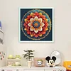 Circular-11CT Stamped Cross Stitch 50*50cm