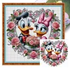 (Multi-Style) Disney Donald Duck And Daisy-11CT Stamped Cross Stitch 40*40cm/15.75*15.75in
