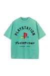 PlayStation Print Crew Neck Unisex T-shirt by Inlyline