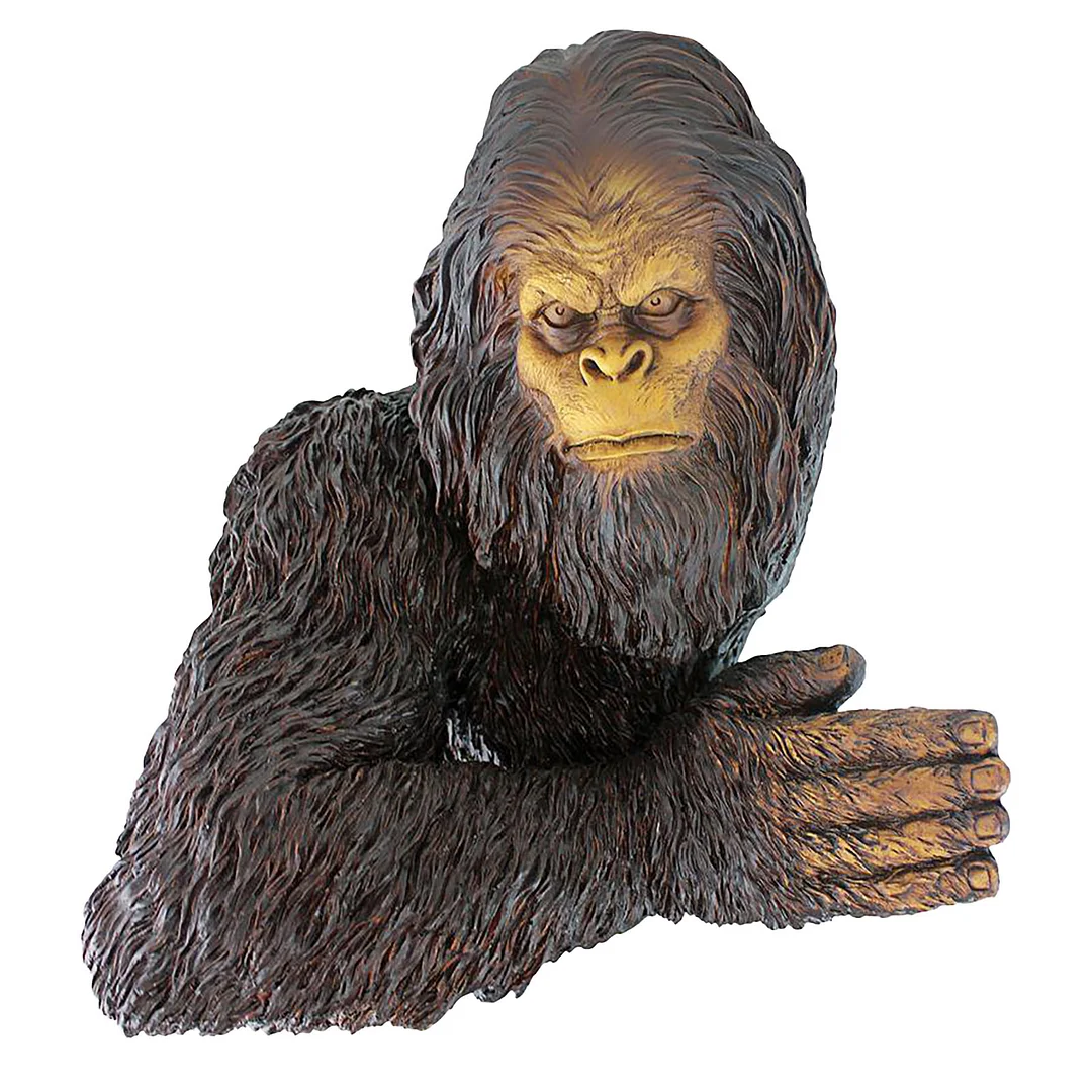 Gorilla Statue Outdoor Garden Resin Statue Monkey Sculpture Art Ornament