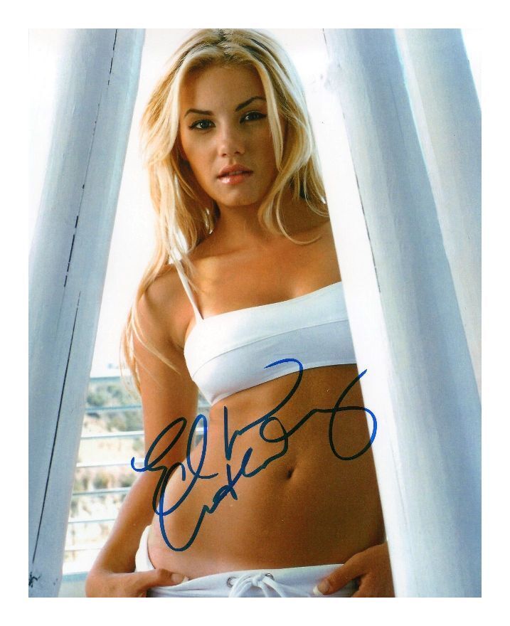 ELISHA CUTHBERT AUTOGRAPHED SIGNED A4 PP POSTER Photo Poster painting PRINT 3