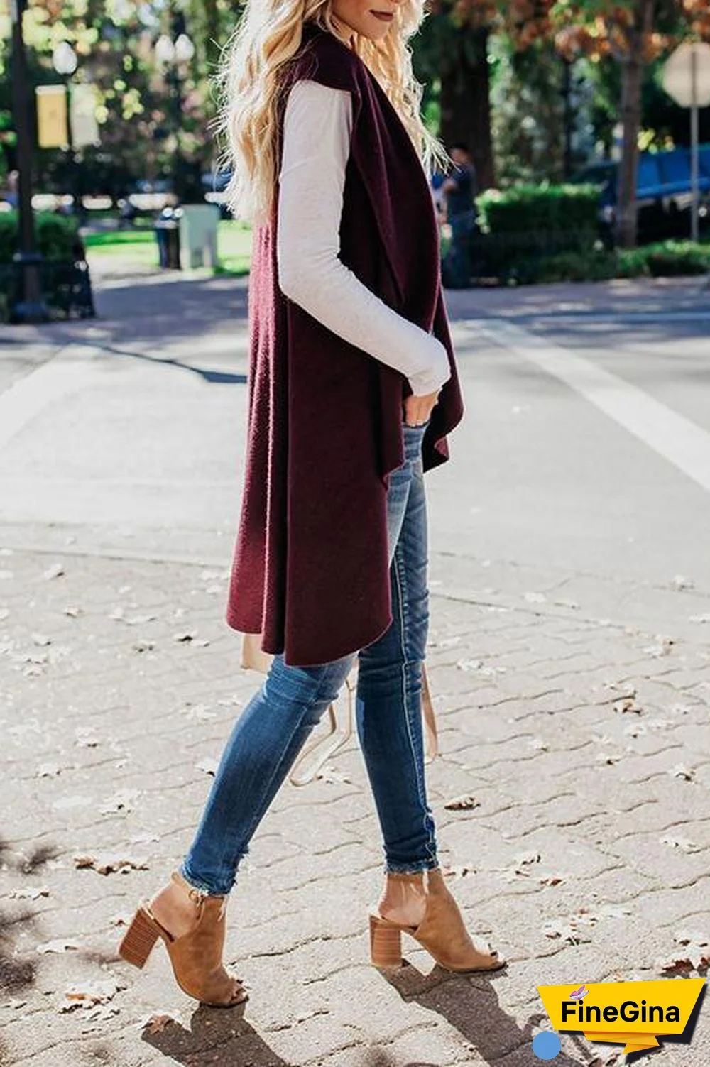 Irregular Casual Knit Cardigan Coat