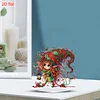 DIY Diamond Painting Double Sided Ornaments Kit for All Ages (Gnome Girl)