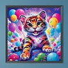 Diamond Painting-DIY Full Round Drill Balloon Tiger(40*40CM)