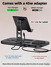 Wireless Charging Station for Apple, Wired Charger for iPad Charging Station, 4 in 1 Wireless Charging Stand Multiple Devices for iPhone 15 Pro Max 14 13 12, iWatch 8 7 6 5 4 3 2 Se, Airpods 3 2 Pro