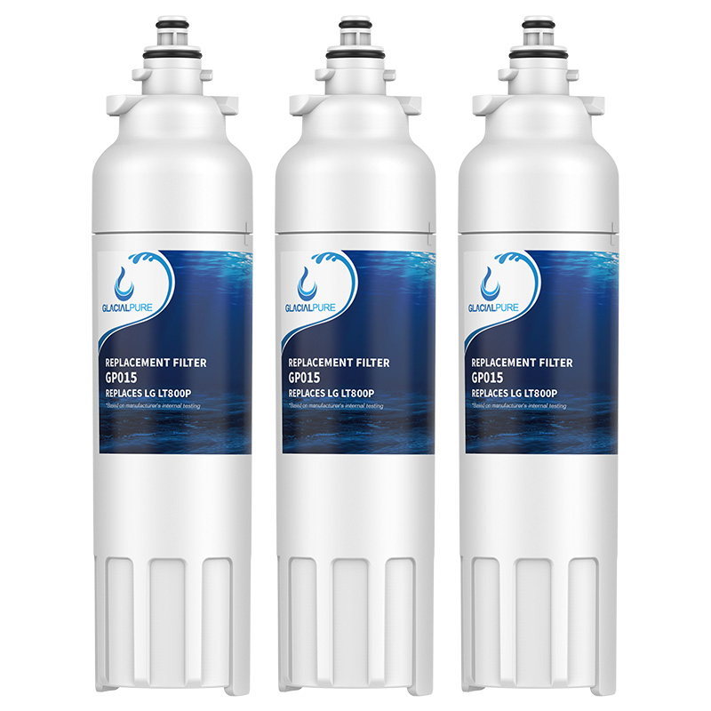 GlacialPure Water Filter Replacement for LG LT800P, ADQ73613401 3 Packs