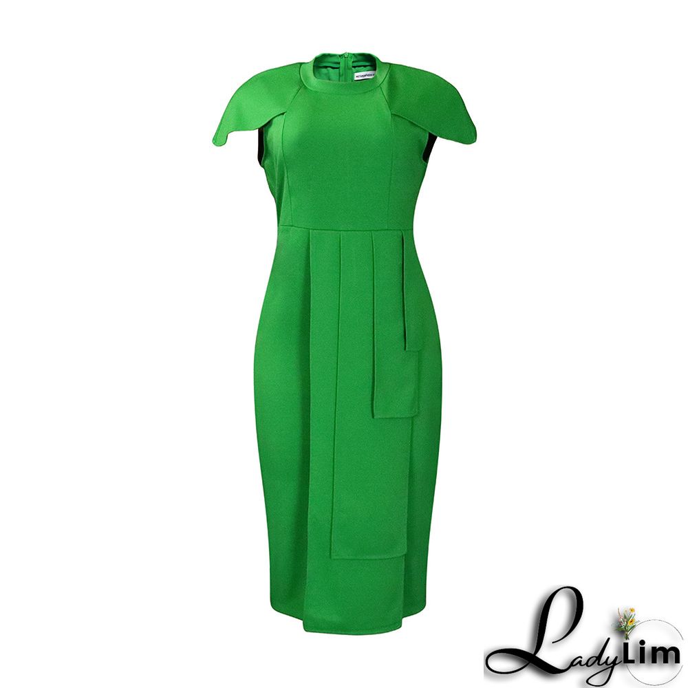 Ladies Africa Summer Elegant Short Sleeve Bodycon Dress