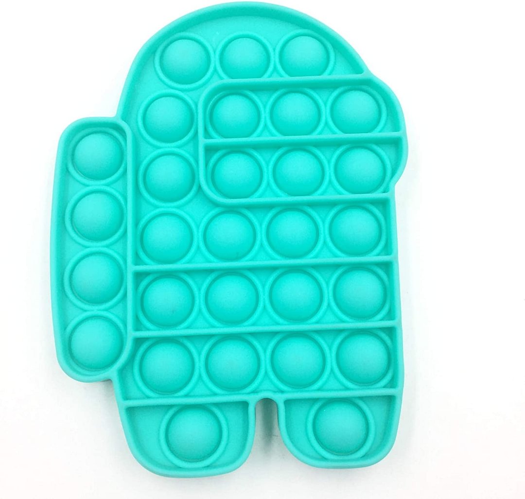 Push pop Bubble Sensory Fidget Toy-Autism Special Needs Stress Reliever Toy Silicone Squeeze Toys