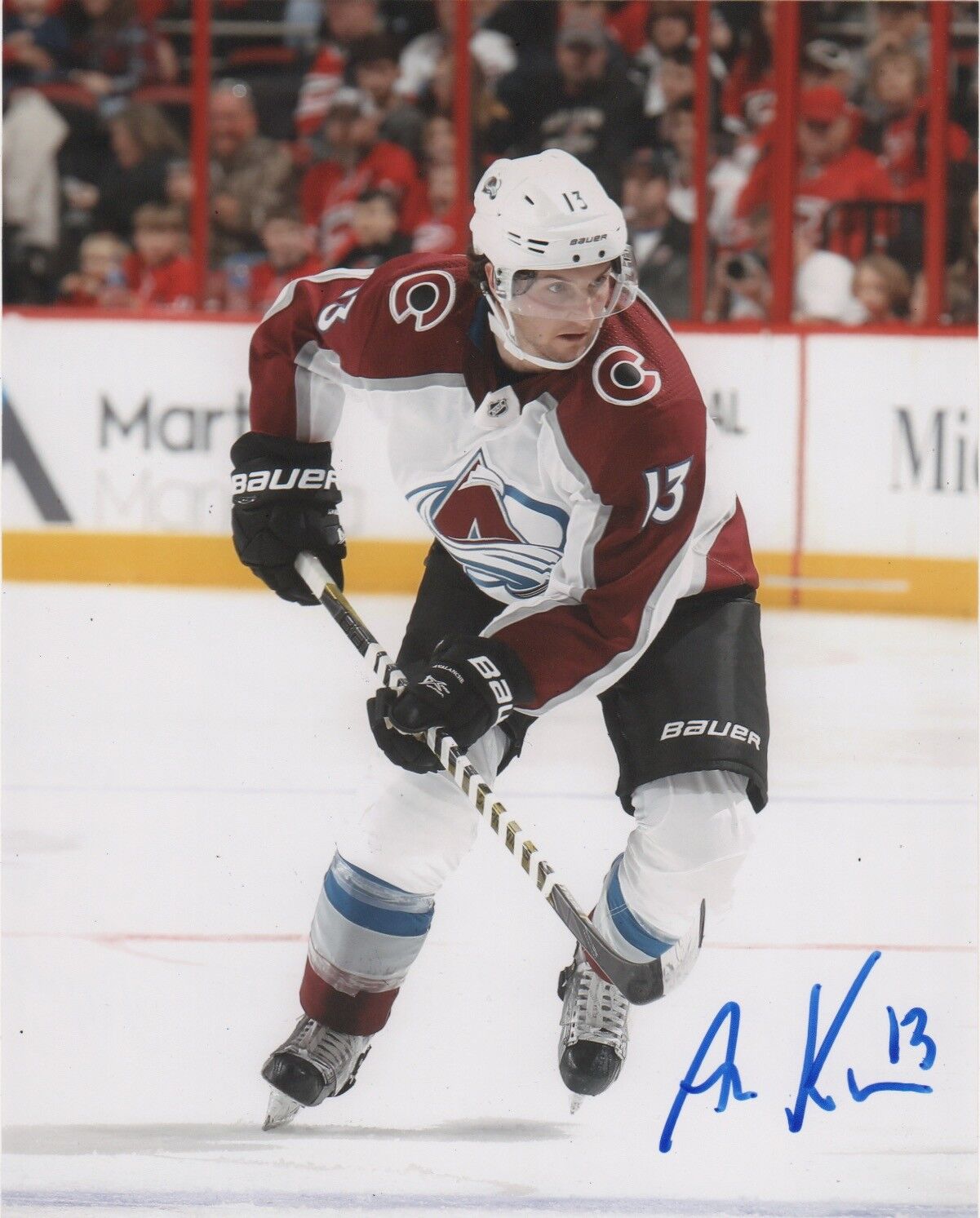 Colorado Avalanche Alexander Alex Kerfoot Autographed Signed 8x10 Photo Poster painting COA #4