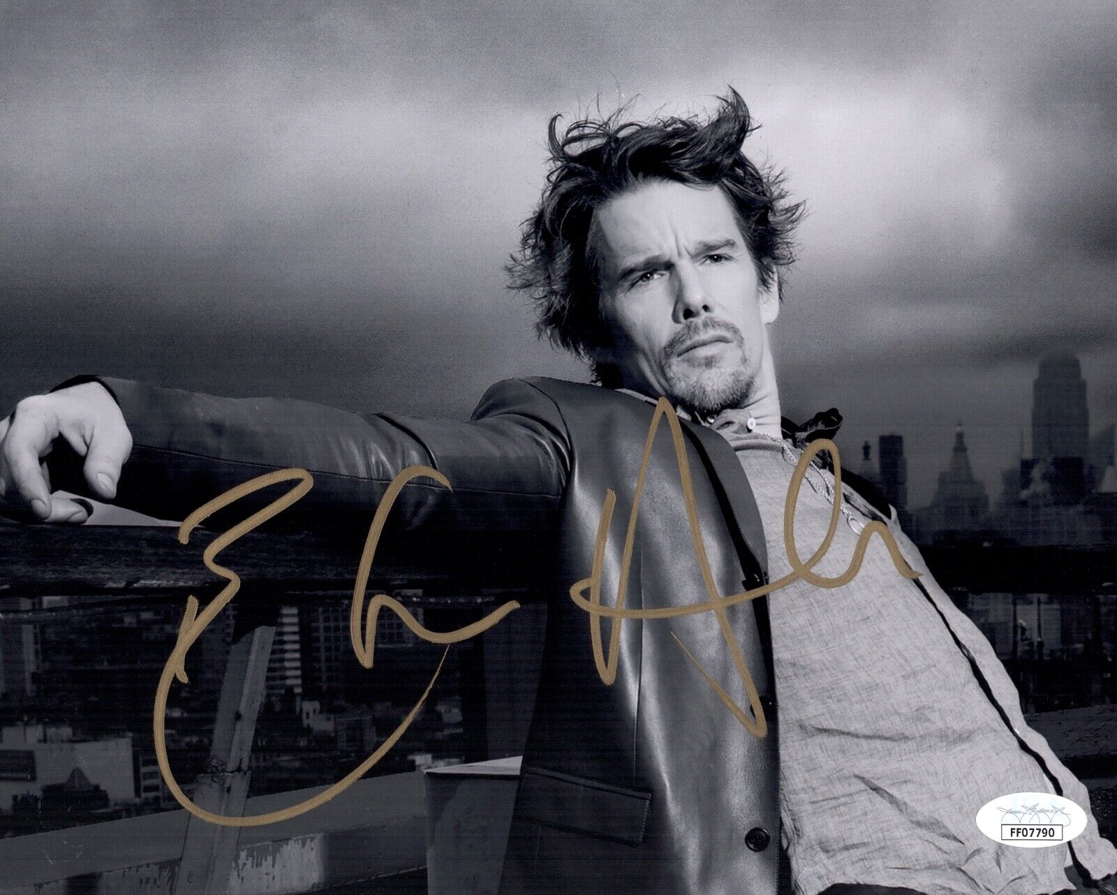 ETHAN HAWKE Signed TRAINING DAY 8x10 Photo Poster painting In Person Autograph JSA COA