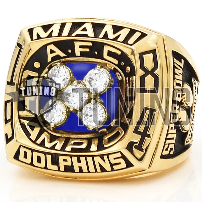 miami dolphins afc championship rings
