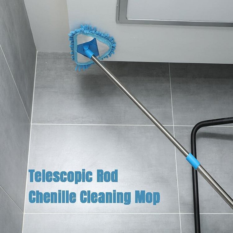 Telescopic Rod Chenille Cleaning Mop