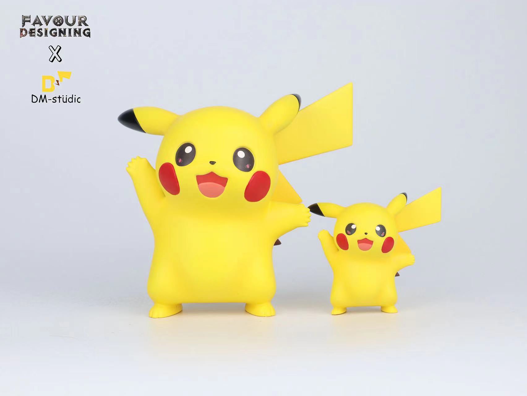 Small & Big & 1/1 Scale Cute Beckon Pikachu - Pokemon Resin Statue - FD ...