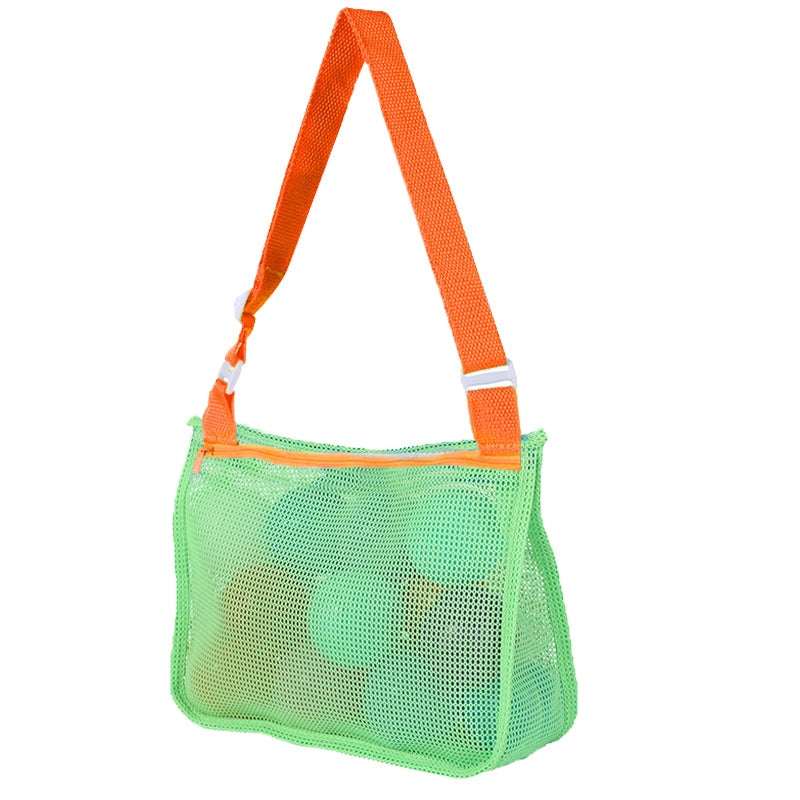 New Color Matching Children’s Toy Bag Shell Storage Bag Travel Beach Bag Hollow Transparent Beach Bag