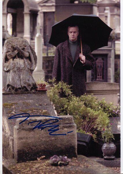 Tim Robbins genuine autograph 8x12