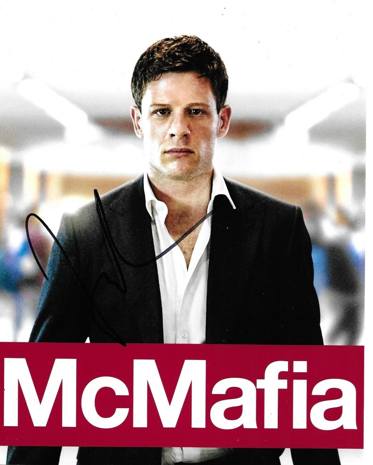 James Norton Signed McMafia 10x8 Photo Poster painting AFTAL