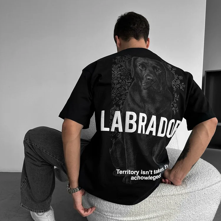 Oversized Labrador T-shirt