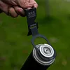 Stainless Steel Gas Canister Hanging Hook with Opener for IGT Camping Table