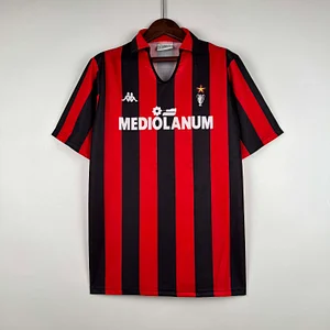 1989/1990 Retro AC Milan Home Football Shirt 1:1 Thai Quality