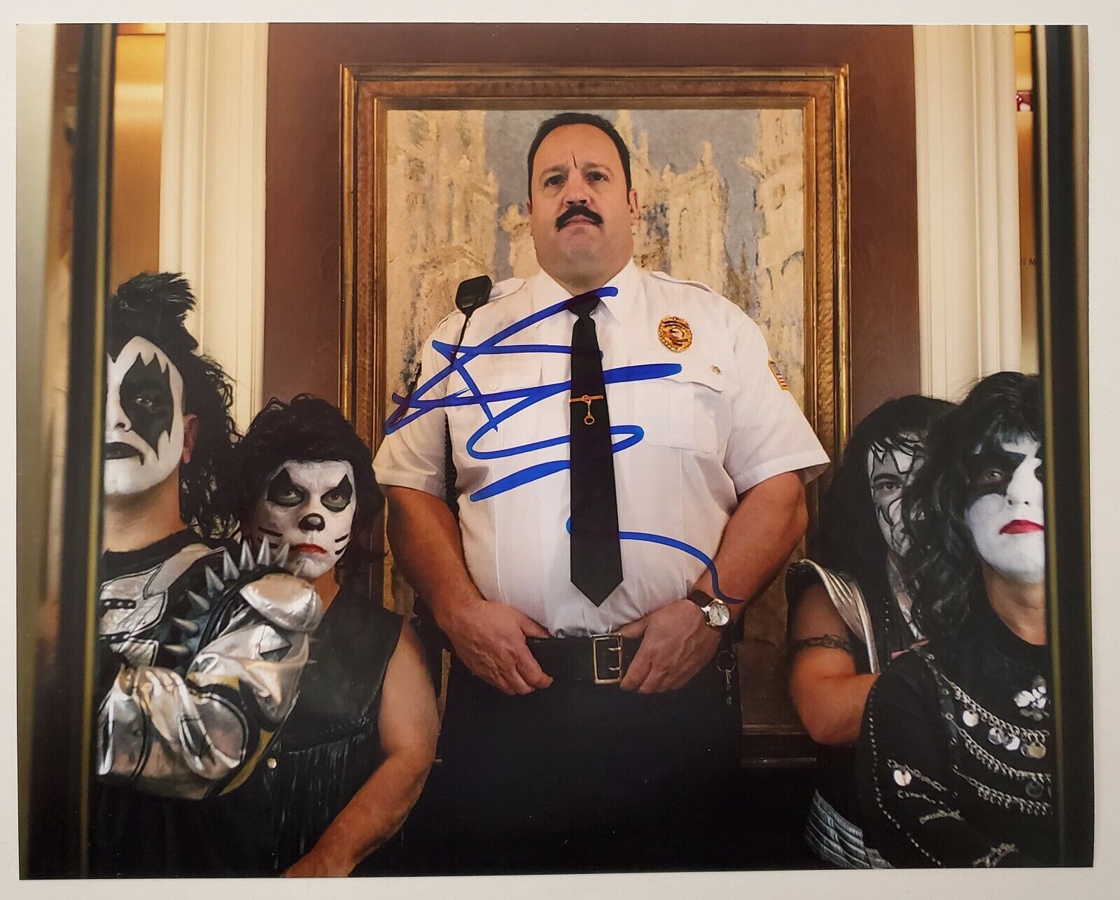 Kevin James Signed Mall Cop 8x10 Photo Poster painting Here Comes The Boom King Of Queens RAD