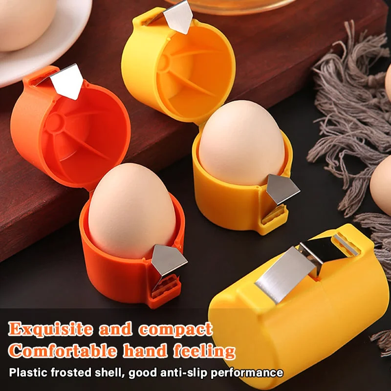 🎊Stainless Steel Egg Opener &ndash; Crack. Cut. and Separate Eggs Easily🍳