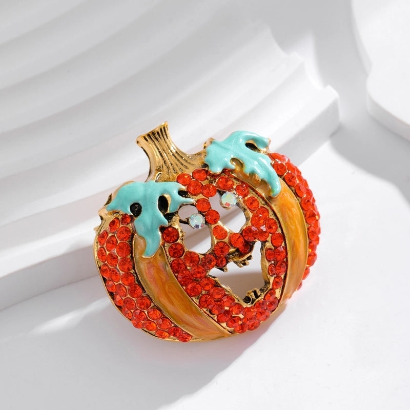 Elegant Cute Ice Cream Pumpkin Witches Knot Alloy Women’s Brooches