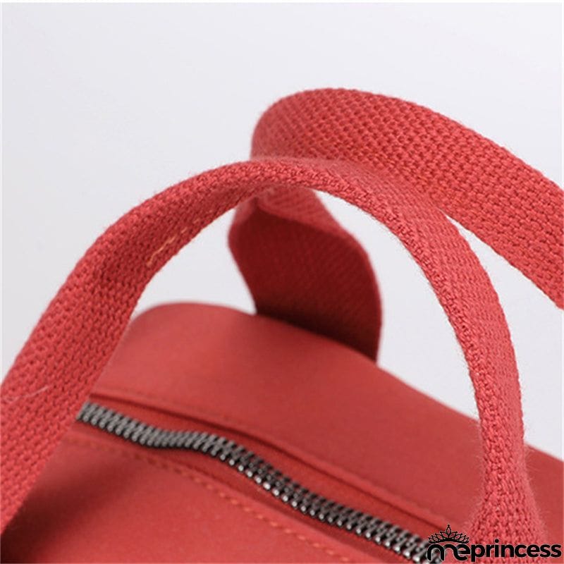 Women's Casual Zipper Travel Small Backpack