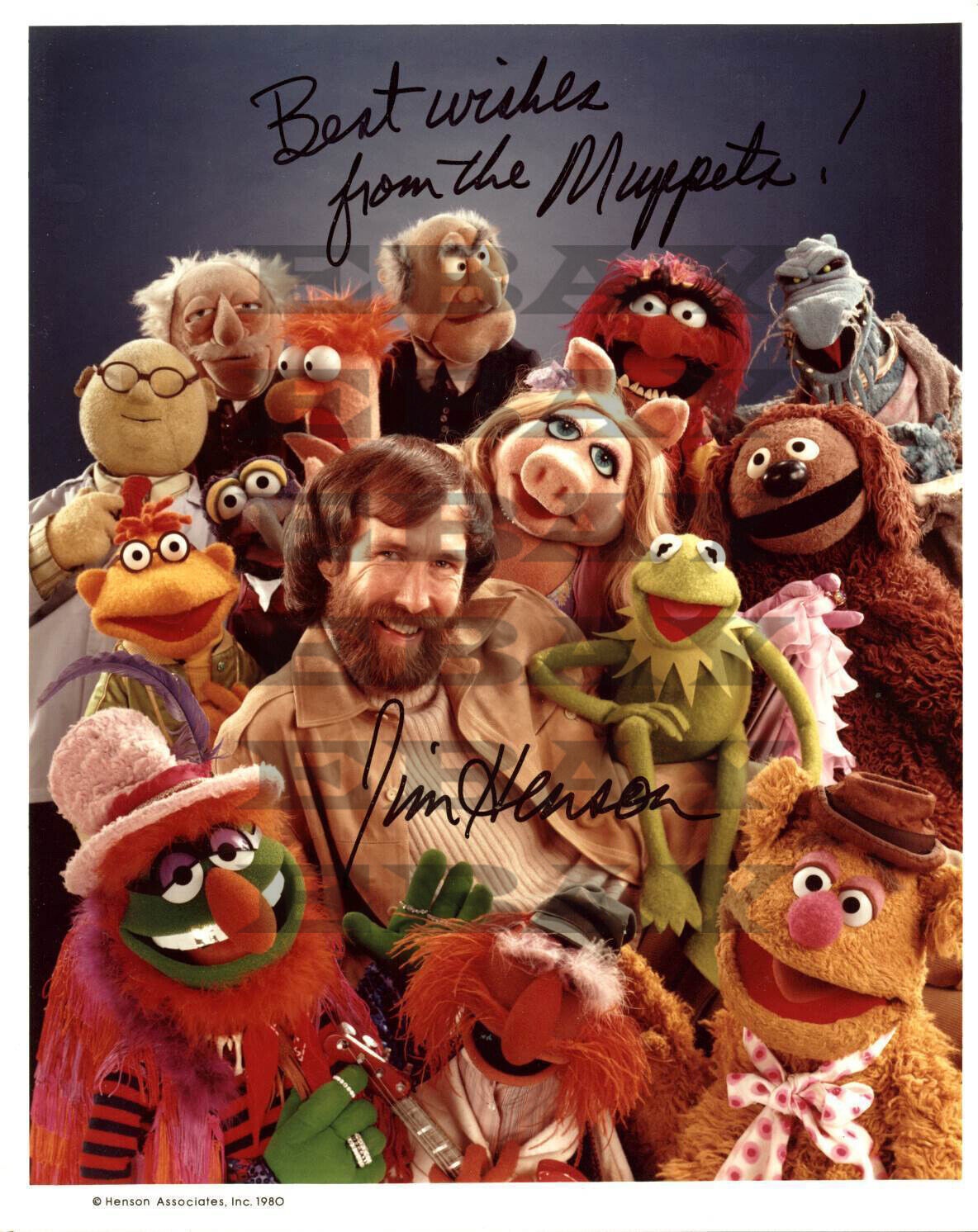 Jim Henson Muppets Autographed Signed 8x10 Photo Poster painting Reprint