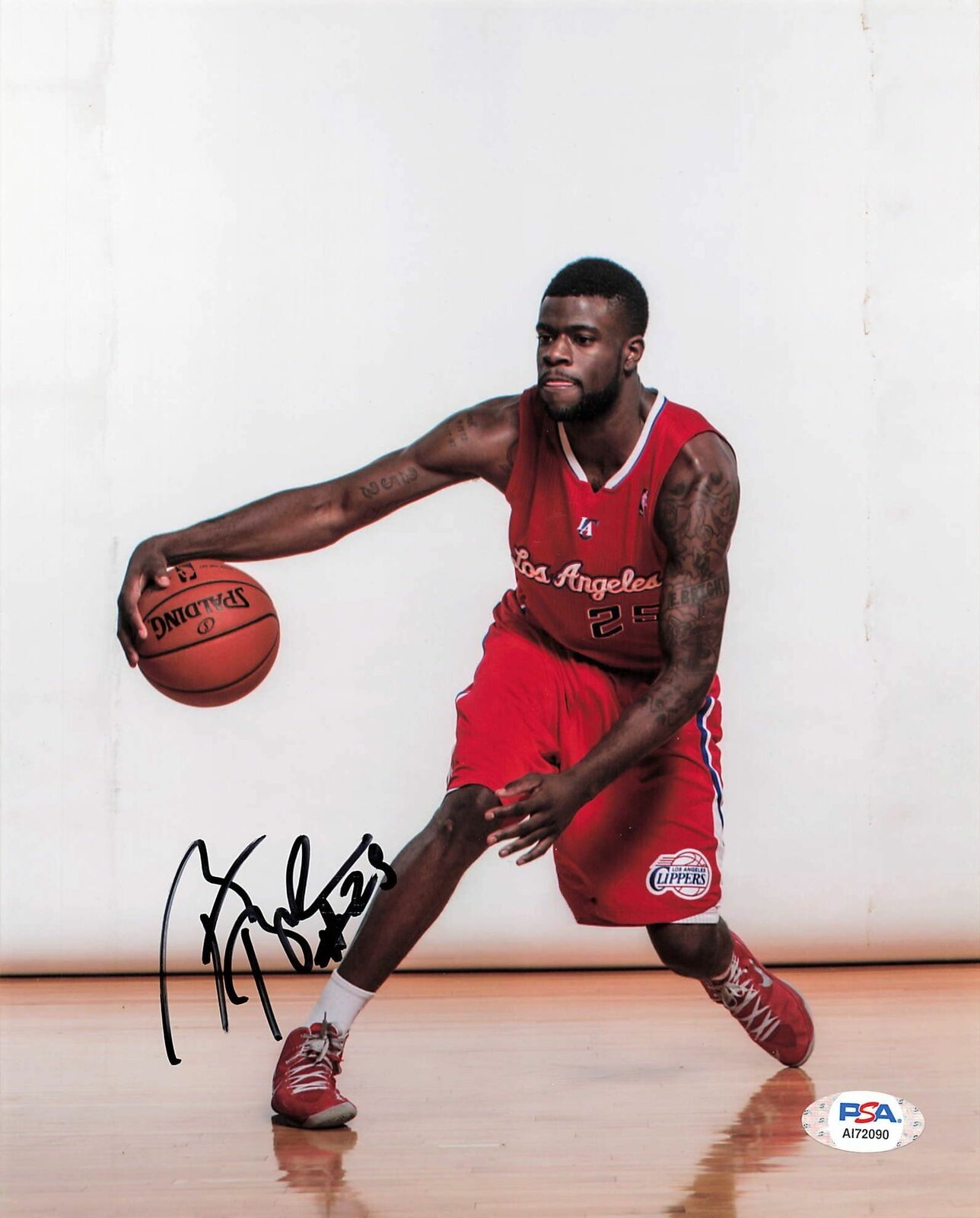 Reggie Bullock signed 8x10 Photo Poster painting PSA/DNA Los Angeles Clippers Autographed