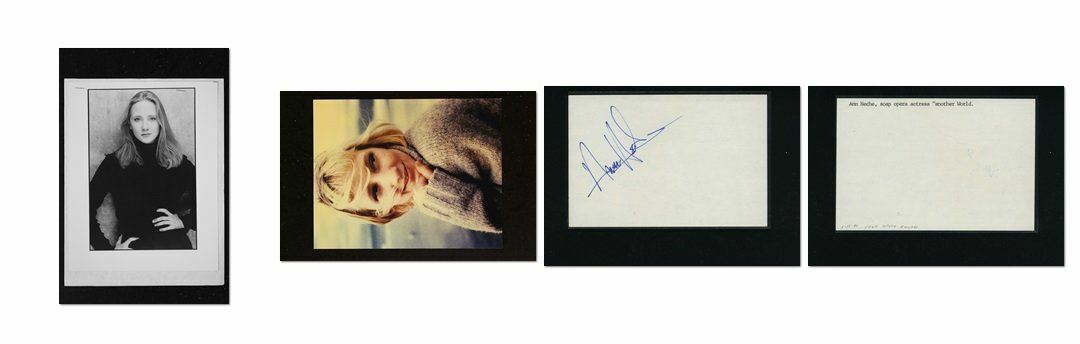 Anne Heche - Signed Autograph and Headshot Photo Poster painting set - Another World