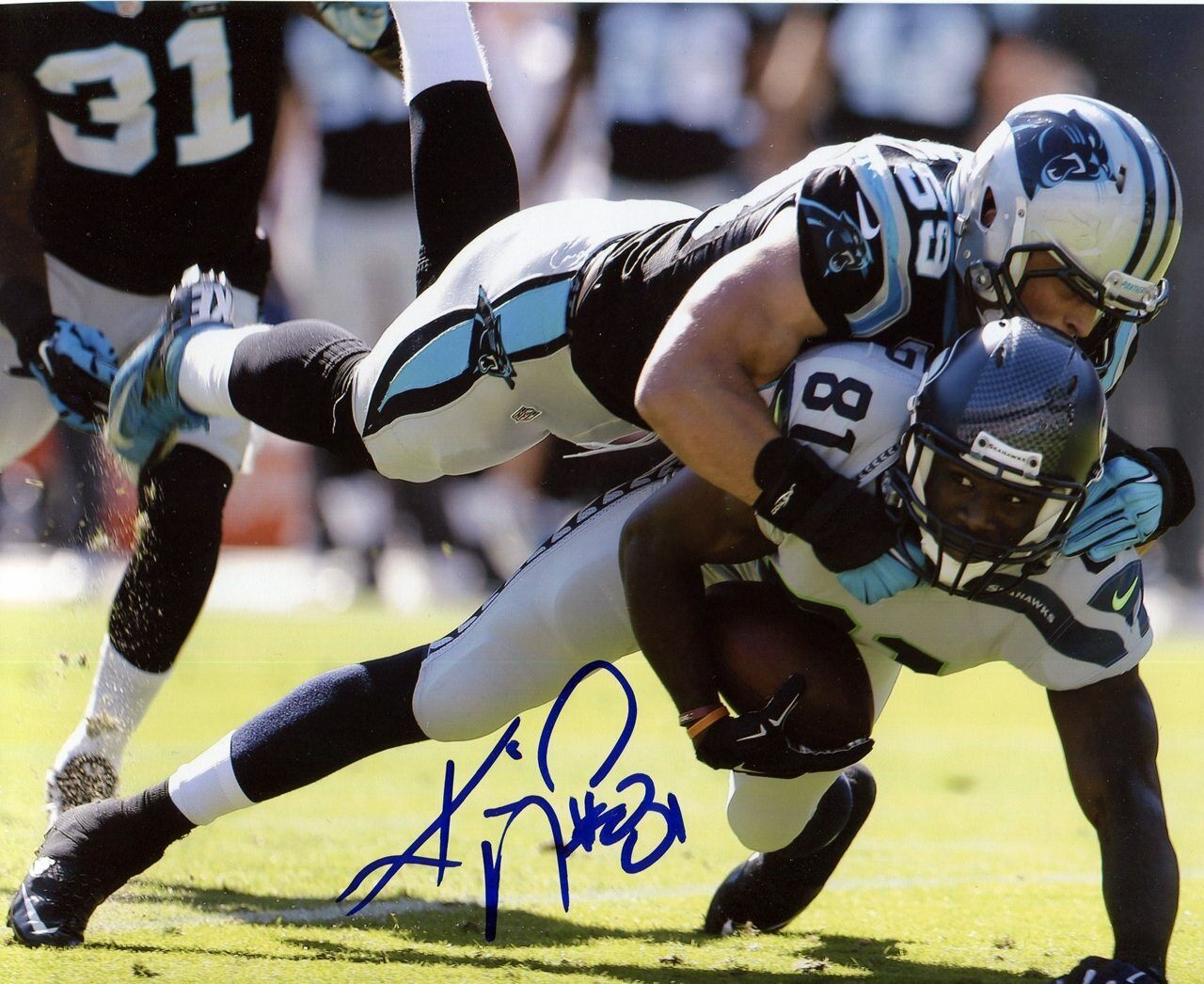 Kevin Norwood Seattle Seahawks Autographed Signed 8x10 Photo Poster painting CFS