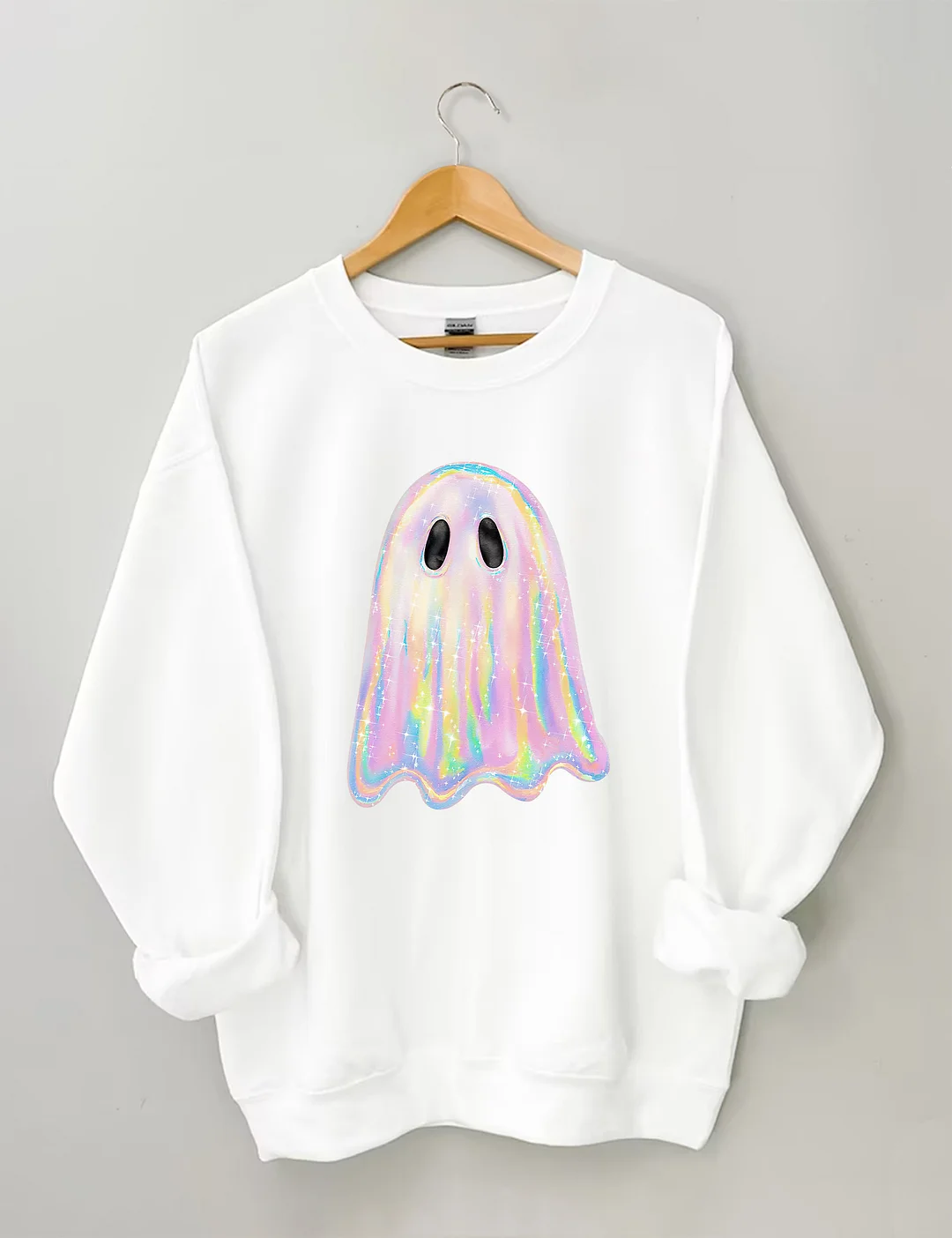 Disco Iridescent Ghost Sweatshirt