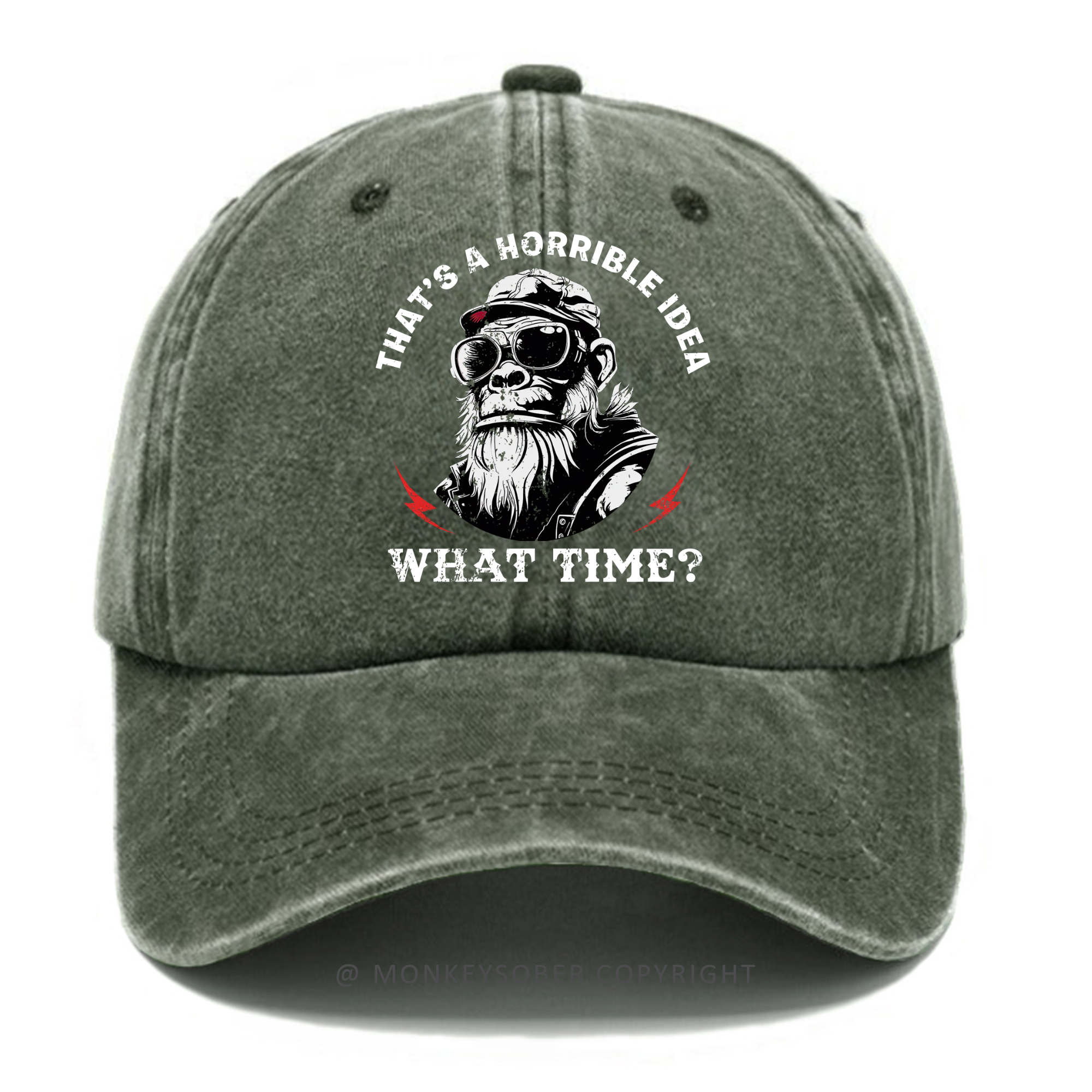 That's A Horrible Idea What Time Washed Baseball Caps
