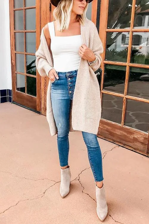 Pockets Bat Cardigan