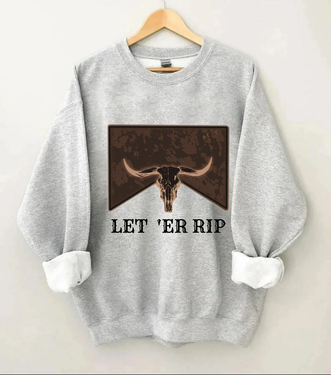 Let Er Rip Cowboy Sweatshirt