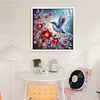 Hummingbird Flowers-11CT Stamped Cross Stitch 50*50cm/19.69*19.69in