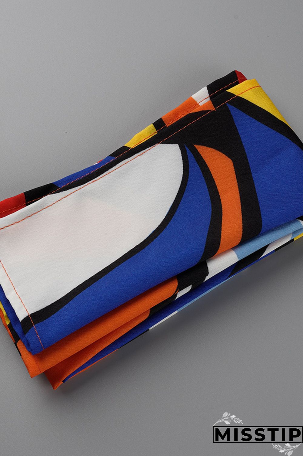 Blue Fashion Casual Print Patchwork Turndown Collar Shirt Dress