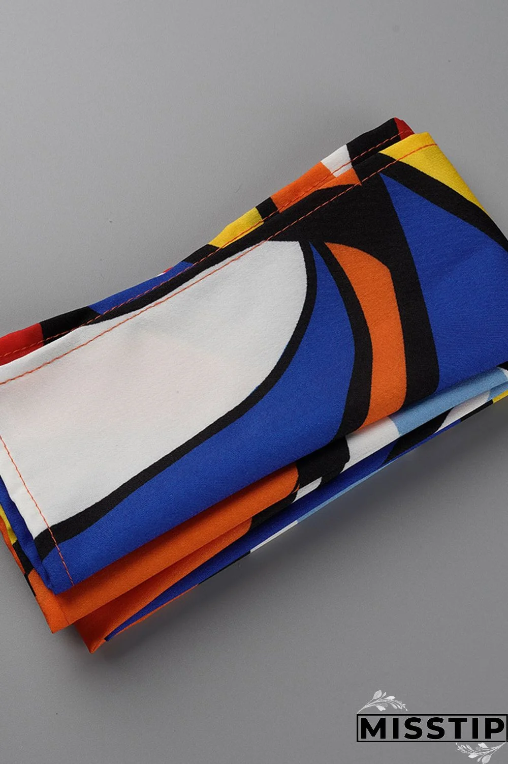 Blue Fashion Casual Print Patchwork Turndown Collar Shirt Dress