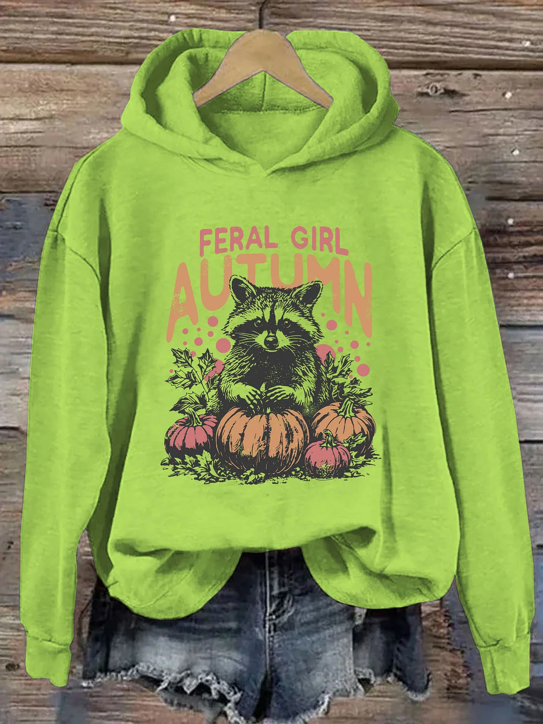 Feral Girl Autumn Hoodie
