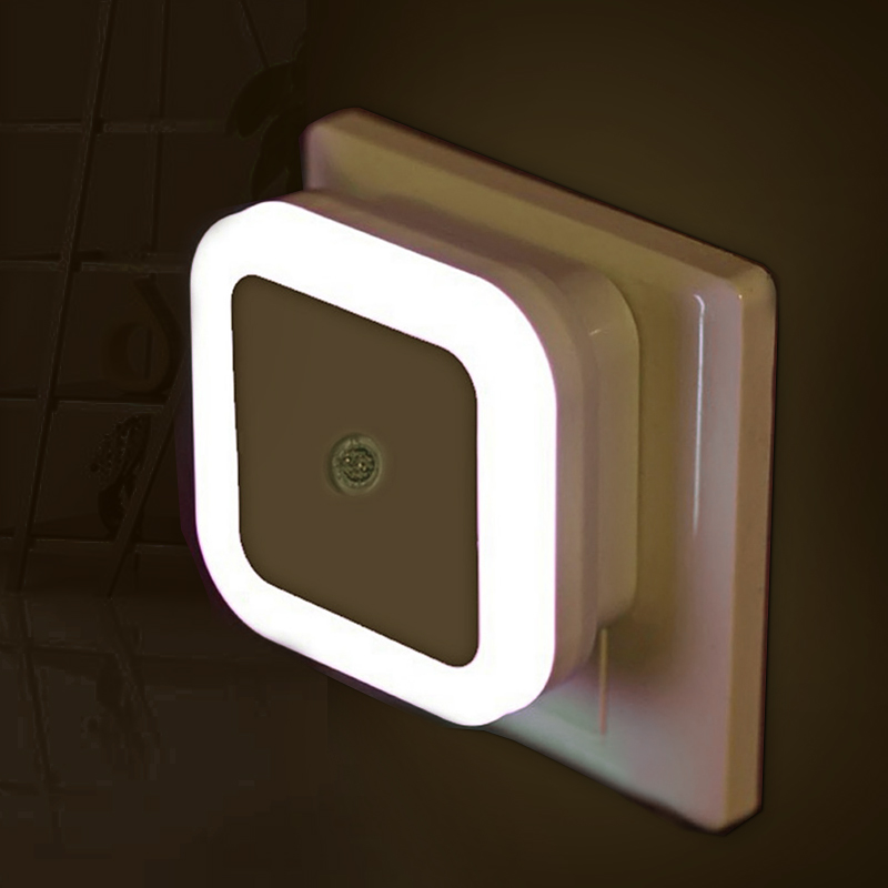 LED Night Motion Sensor Light Mini Light Sensor Control US Plug Nightlight Lamp For Children Kids Living Room Bedroom Lighting、、sdecorshop