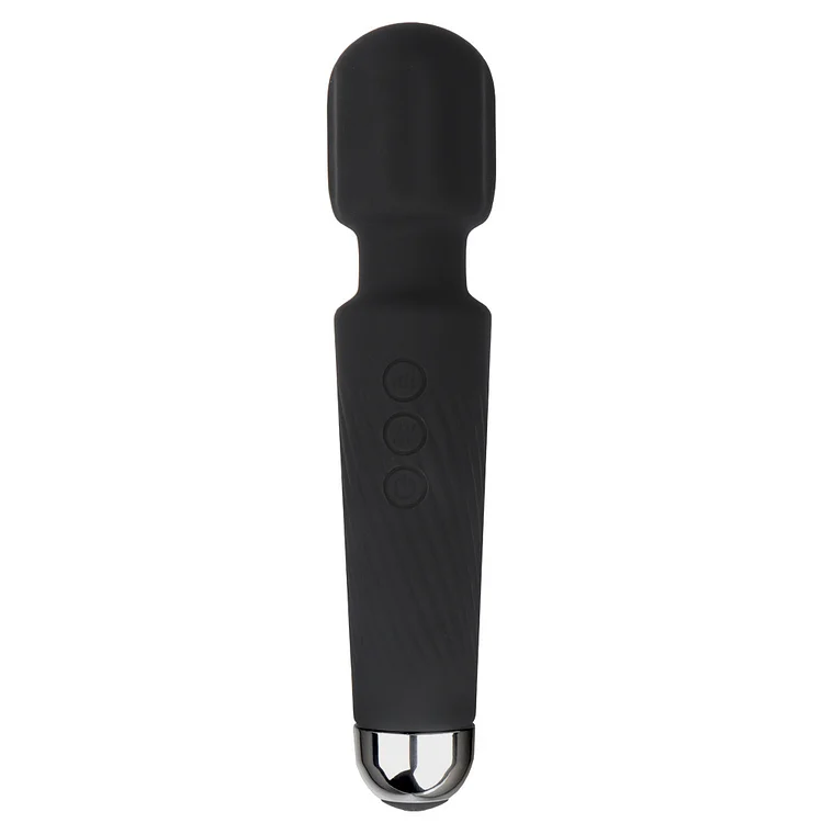 Cordless Wand Massager – 20 Vibration Modes, 8 Speeds, Powerful Handheld Rechargeable Massage Wand for Full-Body Relaxation & Intimate Pleasure