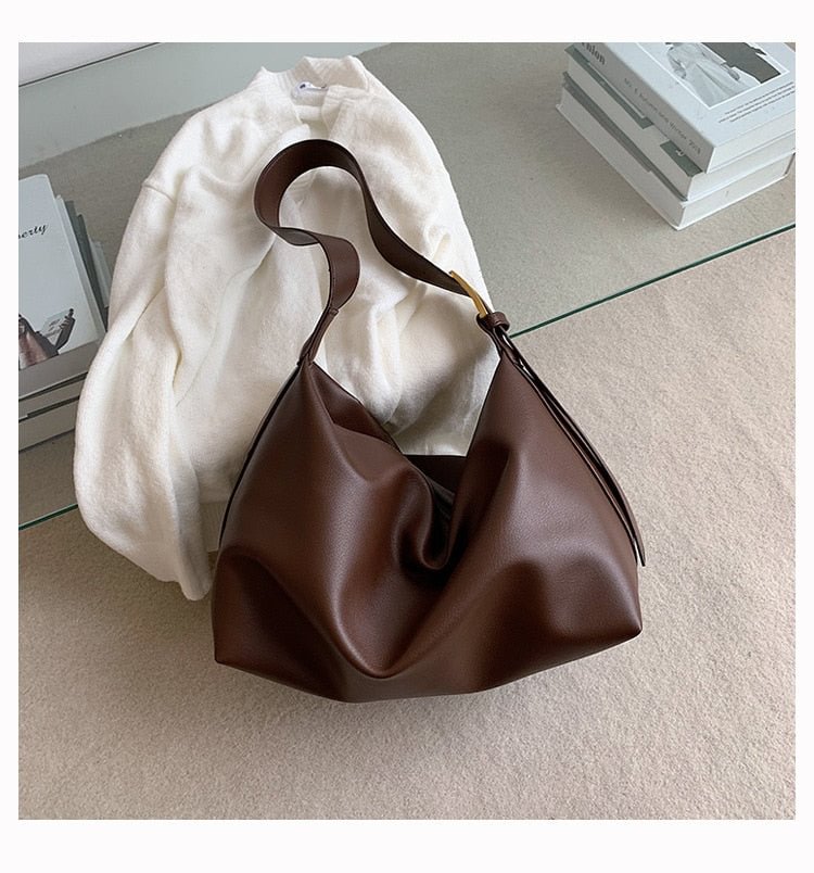 Soft PU Leather women Shoulder Bags Large capacity 2022 Brand Luxury Black Crossbody bags Handbags Trending Lux ladies Hand Bag