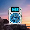 Wireless Bluetooth-Compatible 5.2 Speaker FM Radio Fingertip Gyro Mini Speaker