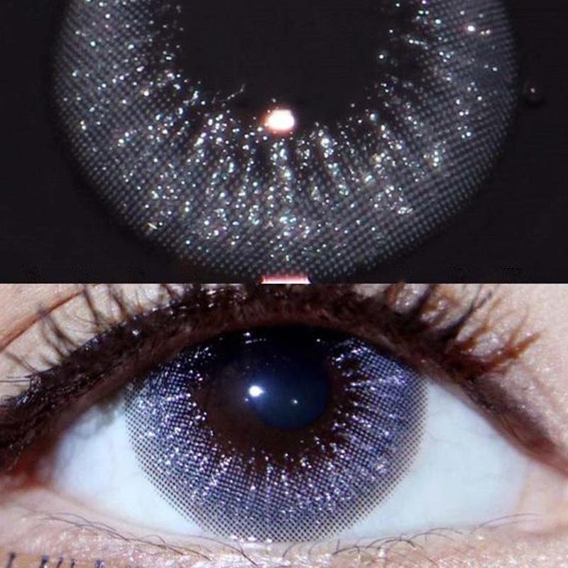 Starry sky purple (12 months) contact lenses