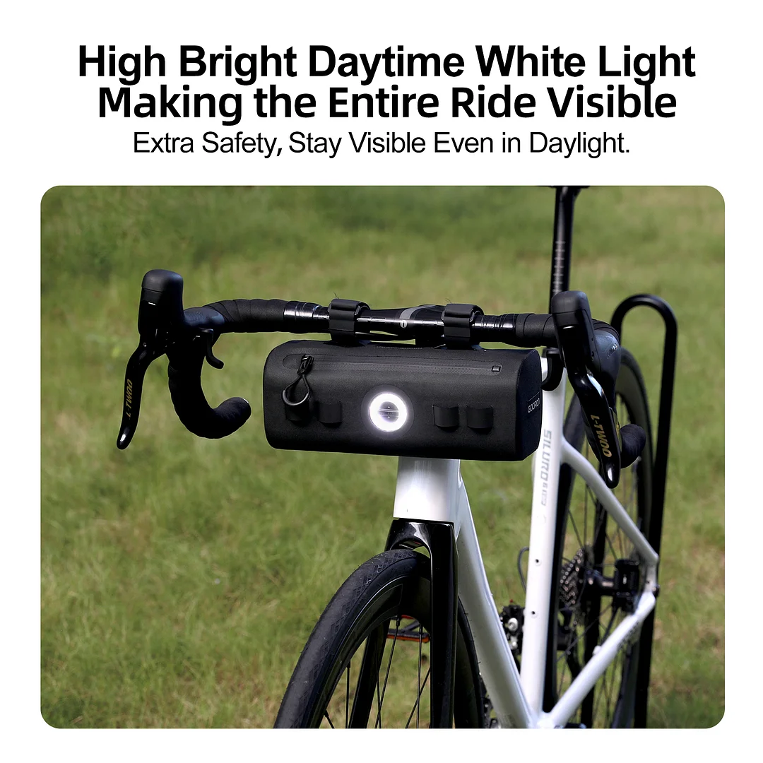 CAT HOUSE 200 Handlebar Bag with Smart Warning Light