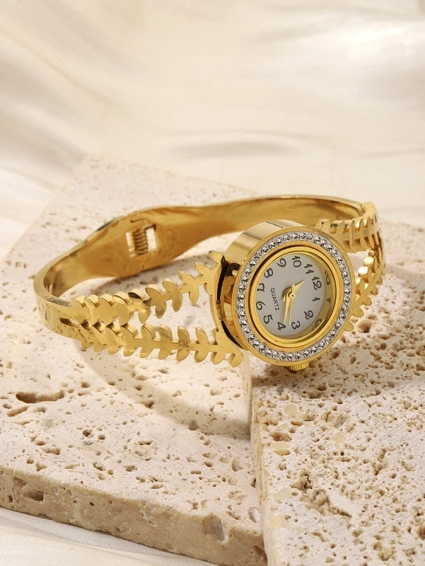 Elegant Solid Color Quartz Women’s Watches